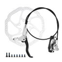 BULLSPANN 1セット 自転車ディスクブレーキキット フロント右ブレーキレバー 160 mmローター 自転車ディスクブレーキキャリパー 850 mmブレー...