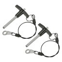 M METERXITY 2個入りTハンドルロックピン 1/4