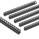 PATIKIL 28mm(1-1/8インチ)プラスチック製バインディングコム 50個入り21リングコムバインディングス パイン 240枚収容レターサイズ 紙束バ...