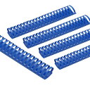 PATIKIL 51mm(2インチ)プラスチック製バインディングコム 10個21リングコンビンディングス パイン450枚収容レターサイズ用紙束ノートカレンダー写...