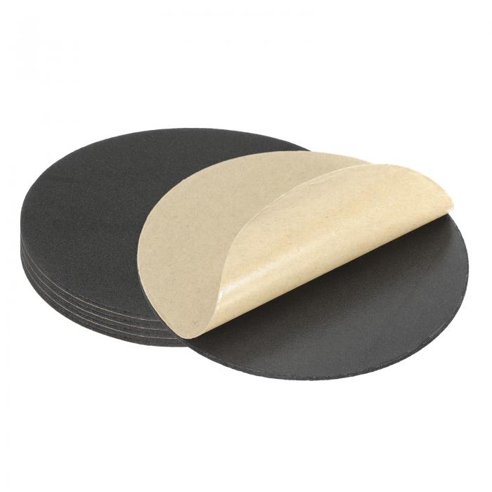 PATIKIL 4インチEVA家具パッド、5個2mm厚スポンジフォーム丸型粘着防滑衝撃吸収防傷バンパー保護パッド..