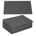 PATIKIL 12.5x10x0.1" チップボードシート 20枚 105PT 厚ブックボード バインダーボード 頑丈なブックバインディング用品 ブックバインディングカバー用 黒