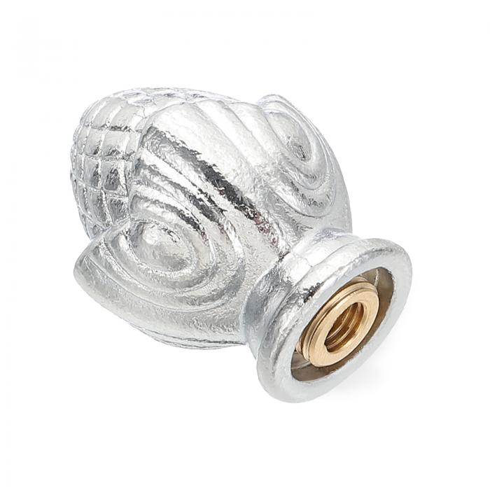 PATIKIL 36 x 28mmランプフィニアルキャップノブ 1セット ソリッドランプシェードトップデコレーション..