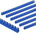 PATIKIL 20mm(3/4インチ)プラスチック製バインディングコム 100個21リングコムバインディングス パイン150枚収容レターサイズ 紙束 ノートブ...