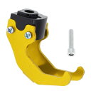 A ABSOPRO オートバイハンドルフックヘルメット用グローブ荷物ハンガークローモトサイクルフックアルミニウム合金ゴールドトーン