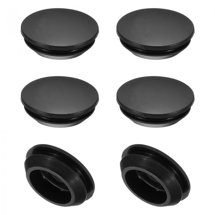 PATIKIL 20mm直径シリコンラウンドスナップ 2.5-20mm 穴に適合する6個入りタイプロック家具用ホールプ..