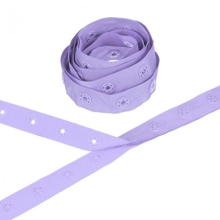 M METERXITY プラスチックスナップボタン 2ヤード プラスチックスナップ ポリエステルテープフック＆ア..