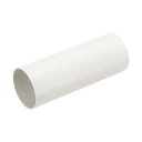 PATIKIL 6.3"" 丸形換気ダクト 12"" 長さ プラスチックパイプ交換用サプライ暖房冷却換気ACシステム