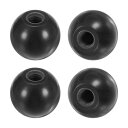 M METERXITY 4個入りのねじ込み式ボールノブ M12メスねじ40mm直径の熱硬化性ボールノブ 旋盤/機械/芝刈り機用 ラウンドフェノールレバーハンドル...