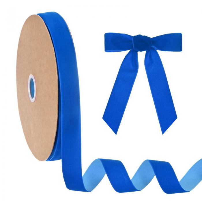 M METERXITY 薄いベルベットリボン 1"25ヤード片面クリスマスリボン クリスマスツリー/ギフト包装/花束..