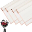 M METERXITY 20枚の花束用ラッピングペーパー 23 インチのフォグゴー ルドエッジ BO PP 防水フローラルラッピングペーパー 花包装 DIY ウ...