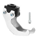 A ABSOPRO オートバイハンドルバーフックヘルメット用グローブ荷物ハンガークローモトサイクルフックアルミニウム合金シルバートーン