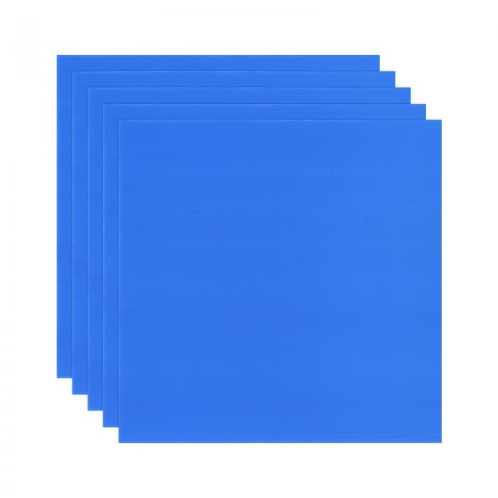 M METERXITY 5枚入り 段ボールプラスチックシート 16インチ×16インチ 防水ブランク段ボールポスターボ..