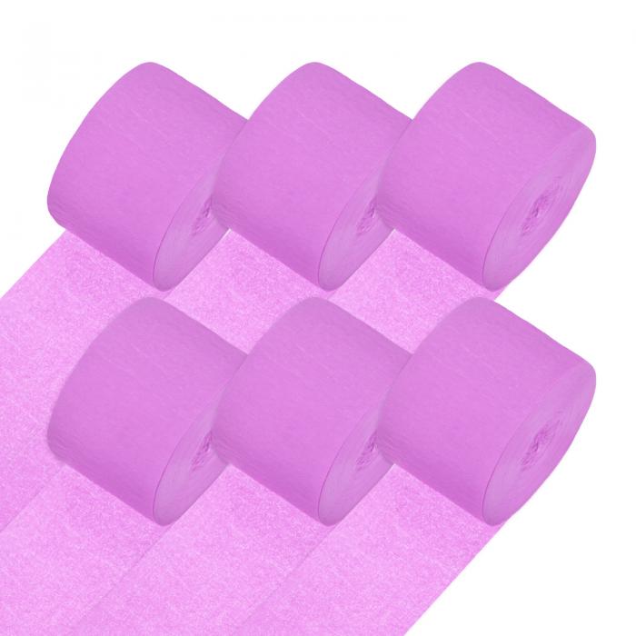 M METERXITY 6本のクレープペーパーストリーマー 492フィートのクレープストリーマー DIY/ハロウィン/..