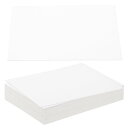 PATIKIL 7x5x0.06" チップボードシート 20枚 60PT 厚ブックボード バインダーボード 頑丈なブックバインディング用品 ブックバインディングカバー用 ホワイト