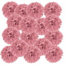 PATIKIL 4" ティッシュポンポンフラワー 20個パック ペーパーフラワーボール 結婚式 ブ ライダルシャワー 誕生日 バチ ェロレッテパーティー バックドロップ装飾 グレー ピンク