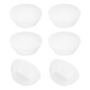 PATIKIL 18mm直径シリコンラウンドスナップ 2.5-18mm 穴に適合する6個入りタイプロック家具用ホールプラグボタン保護カバーキャップヘッド シールバルクヘッドシリンダーホール用 透明