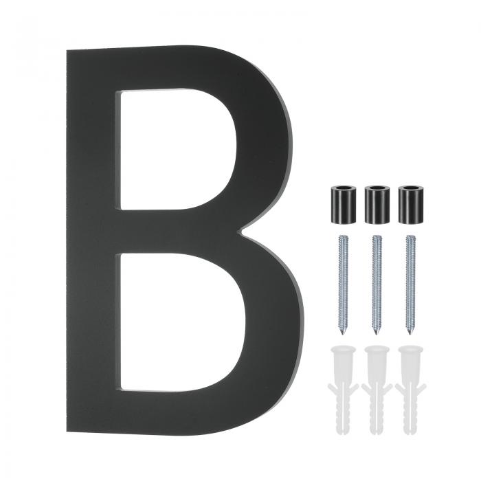 M METERXITY 8"304ステンレススチールフロー ティングハウスナンバー モダンハウスナンバーB ネイルキ..