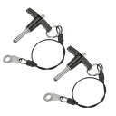 M METERXITY 2個入りTハンドルロックピン 1/4