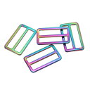 PATIKIL フラットメタルスライドバックル1.5