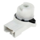 VekAuto Hyundaiに対応H100 2006用のイグニッションスタータースイッチ互換品、耐久性のあるプラスチック製ホワイトイグニッションキースイッチスターターカーイグニッションスイッチスターターアセンブリ