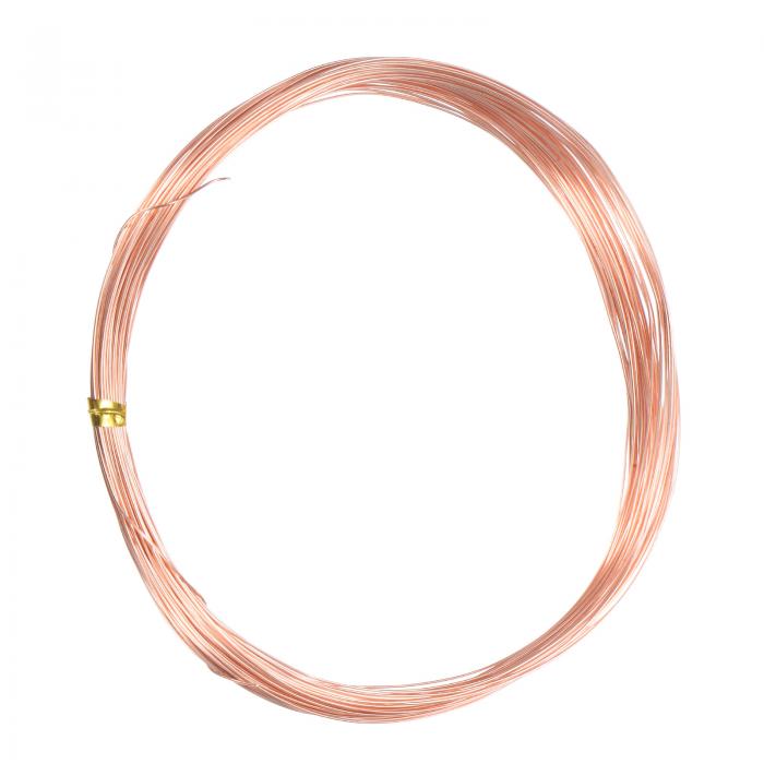 M METERXITY 99.9%ソフト銅線 26ゲージ49FT純銅線 DIYクラフト/宝石作り/ガーデニング/ビーズ クラフト..