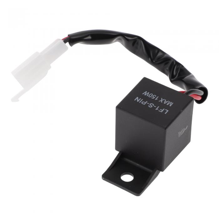 A ABSOPRO 2 Pins 20A 12V 自動リレー 防水カーリレー ホンダ用 カワサキ用 ブラック ハーネスソケット..