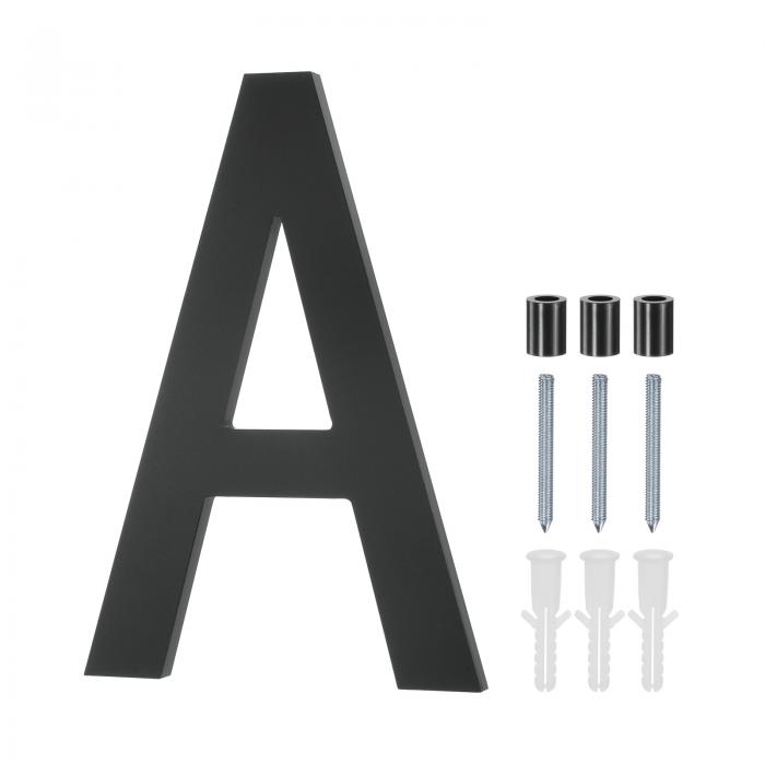 M METERXITY 8"304ステンレススチールフロー ティングハウスナンバー モダンハウスナンバーa ネイルキ..