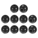 M METERXITY 10個入りのねじ込み式ボールノブ M8女性用スレッド30mm直径。旋盤/機械/芝刈り機用の熱硬化性ボールノブ ラウンドフェノール鋼製イン...