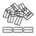 PATIKIL フラットメタルスライドバックル1.5