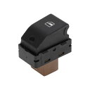 A ABSOPRO Volkswagenに対応 ポロ9Nフォックス5Z1用のカーパワーウィンドウスイッチリアパッセンジャーサイドウィンドウコントロールスイッチブ...