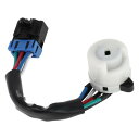 VekAuto Hyundaiに対応エラントラ2006-2011用イグニッションスタータースイッチ互換品、耐久性のあるプラスチック製ブラック、ホワイトイグニッションキースイッチスターター