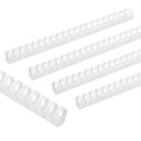PATIKIL 25mm(1インチ)プラスチック製バインディングコム 10個入り21リングコムバインディングス パイン 225枚収容レターサイズ 紙シート ノー...