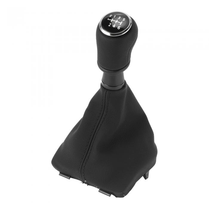 Partuto 6段階マニュアルギアシフトノブカバー付きNo.7E0711113H - 車用シフトレバーノブ - VWに対応 T..