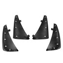 Motoforti シボレーに対応コルベットC8 2021-2024用マッドフラップスプラッシュガードマッドガードW / マウントアクセサリー