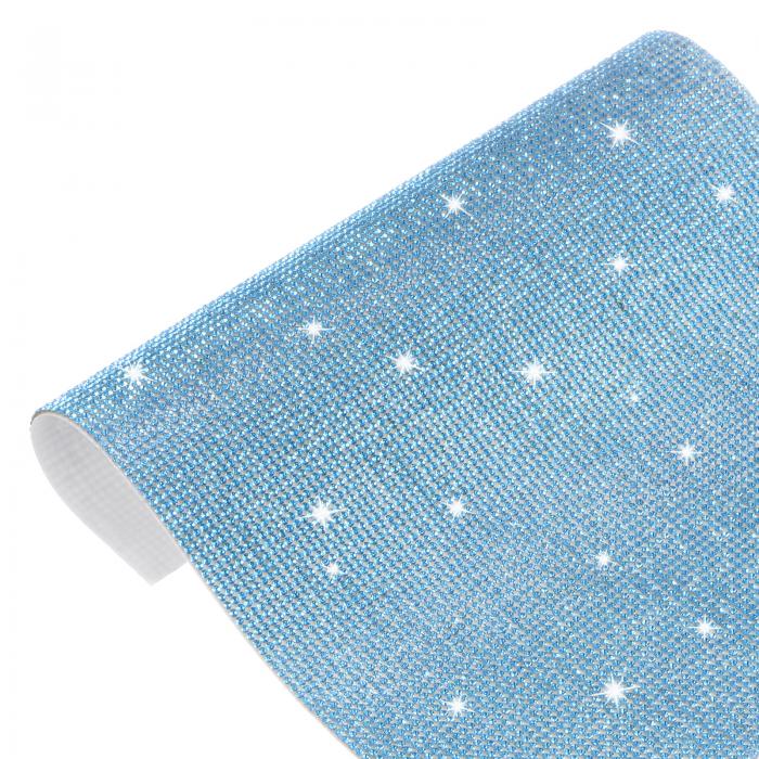 M METERXITY 1ロール 水晶ラインストーンシート 15.75