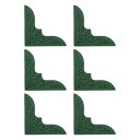 CAPASTEC ブックマーク しおり レザー ページブックマーク ブックマーカー ページマーカー 読者 子供用 かわいい 読書ギフト 6個 緑