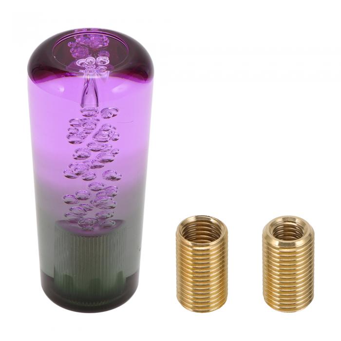 INFINAUTO ラウンドクリスタルシフトノブ 10cm オートマチックおよびマニュアル車用のギアシフトノブ ..