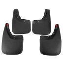 Motoforti シボレーに対応シルバラード2014-2018用マッドフラップスプラッシュガードマッドガードW / マウントアクセサリー