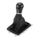 INFINAUTO カバー付き6速マニュアルギアシフトノブ VWに対応 Passat 2013-2021用のギアボックススティックシフターレバーノブNo.3AA...