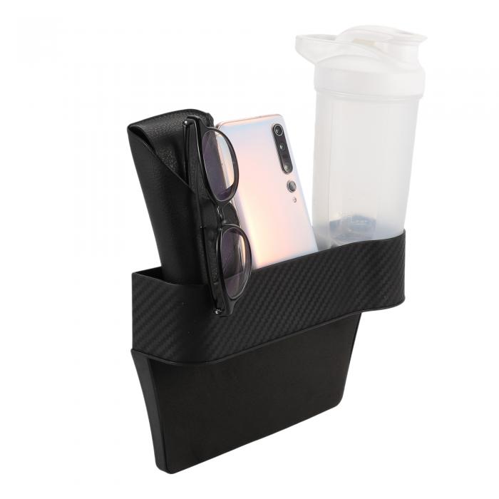 Motoforti ユニバーサルカーシート収納ボックス フロントシートギャップフィラーカーシートギャップオ..