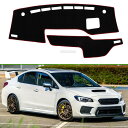 HOPESPANNER スズキに対応 ソリオ用 2021-2024用 ダッシュボードマット 車内 ダッシュボードカバー 保護マット インテリア 内装 カスタム パーツ アクセサリー 日焼け防止/映り込み防止/傷防止/ズレ防止 ポリエステル素材 ブラック レッドライン 1Pセット