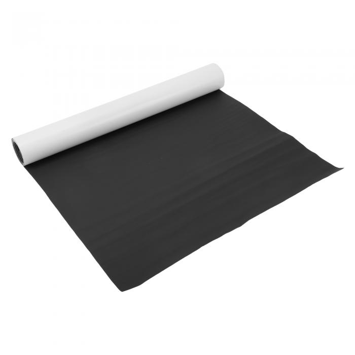 VekAuto 自己粘着性のあるレザー補修パッチ 152x43cm レザーテープ 自動車用シート ソファ ソファ チェア インテリアトリム 強い粘着性 PVC ブラック