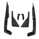 Motoforti シボレーに対応カマロ2013-2015用マッドフラップスプラッシュガードマッドガードW / マウントアクセサリー