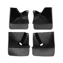 Hihaha Toyotaに対応 LAND CRUISER FJ120 PRADO 2DR 2003-2009用マッドフラップスプラッシュガードW / マウント...