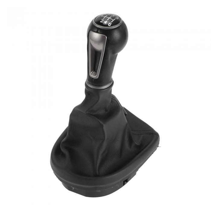 INFINAUTO シートに対応アルテア2004-2020用の6速マニュアルギアシフトノブカバー 自動車用ギアボック..