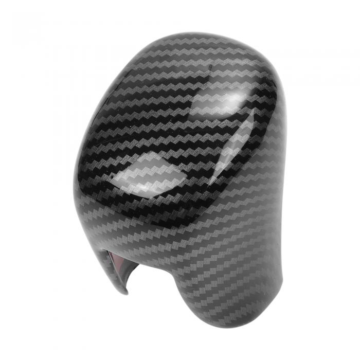 TUCKBOLD ホンダに対応シビック22-25 CR-V / HR-V 23-25用の自動ギアシフトノブデコレーターカバー コンソールインテリアトリムステッカースタイリングデコレーションカーボンファイバーブラック1個