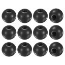 M METERXITY 12個入りのねじ込み式ボールノブ M6メスねじ25mm直径。旋盤/機械/芝刈り機用の熱硬化性ボールノブ 円形フェノールレバーハンドル[ブ...