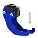 A ABSOPRO オートバイハンドルフックヘルメット用グローブ荷物ハンガークローフック形状のオートバイフックアルミニウム合金ブルー
