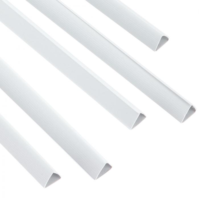 PATIKIL 100個のバインディングバー 10mmのバインディングバー スライドグリップ 70枚収容 A4サイズ レ..